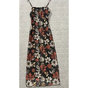 SHEIN Y2K Style Forrest Fairy Midi Dress Spaghetti Strap Medium